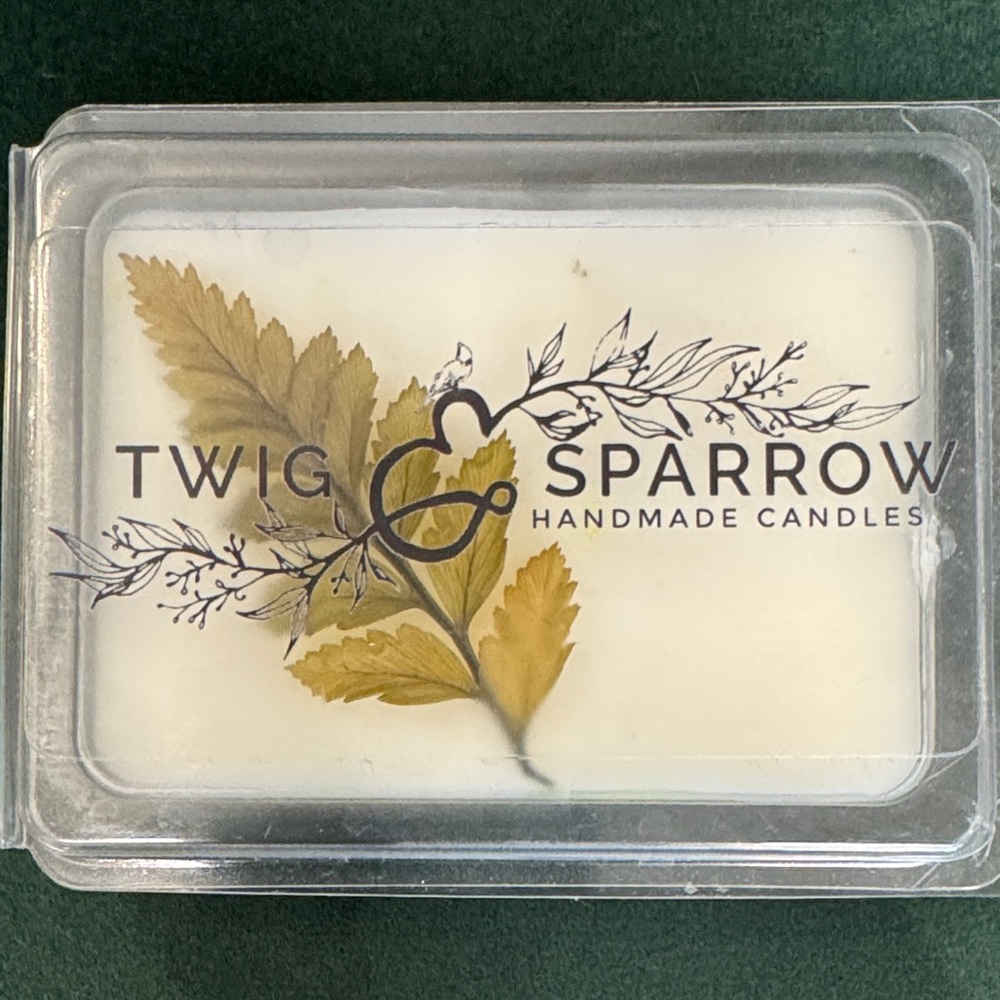 Handmade Cream Wax Melt Bar - southern peach tea Scent